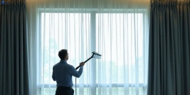 Commercial curtain steam cleaning service manifold-heights-vic hotels offices