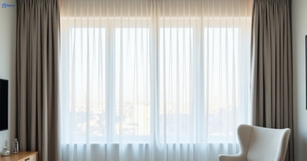 Freshly steam cleaned curtains in manifold-heights-vic QLD